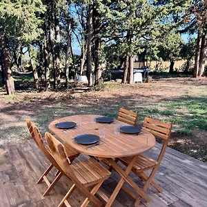  Hébergement de vacances Maisonnette Avec Petite Foret France